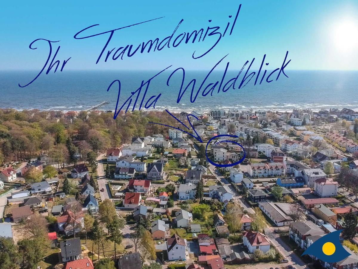 Villa Waldblick Whg 05 Heringsdorf Dış mekan fotoğraf